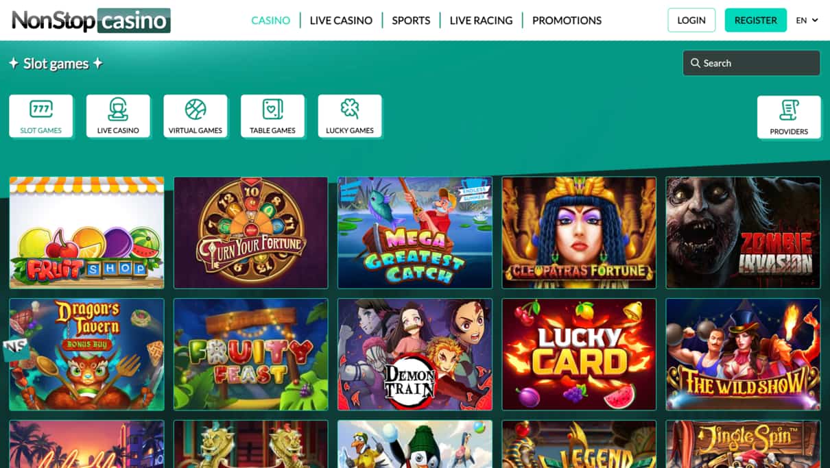 NonStop Casino European Online Casino