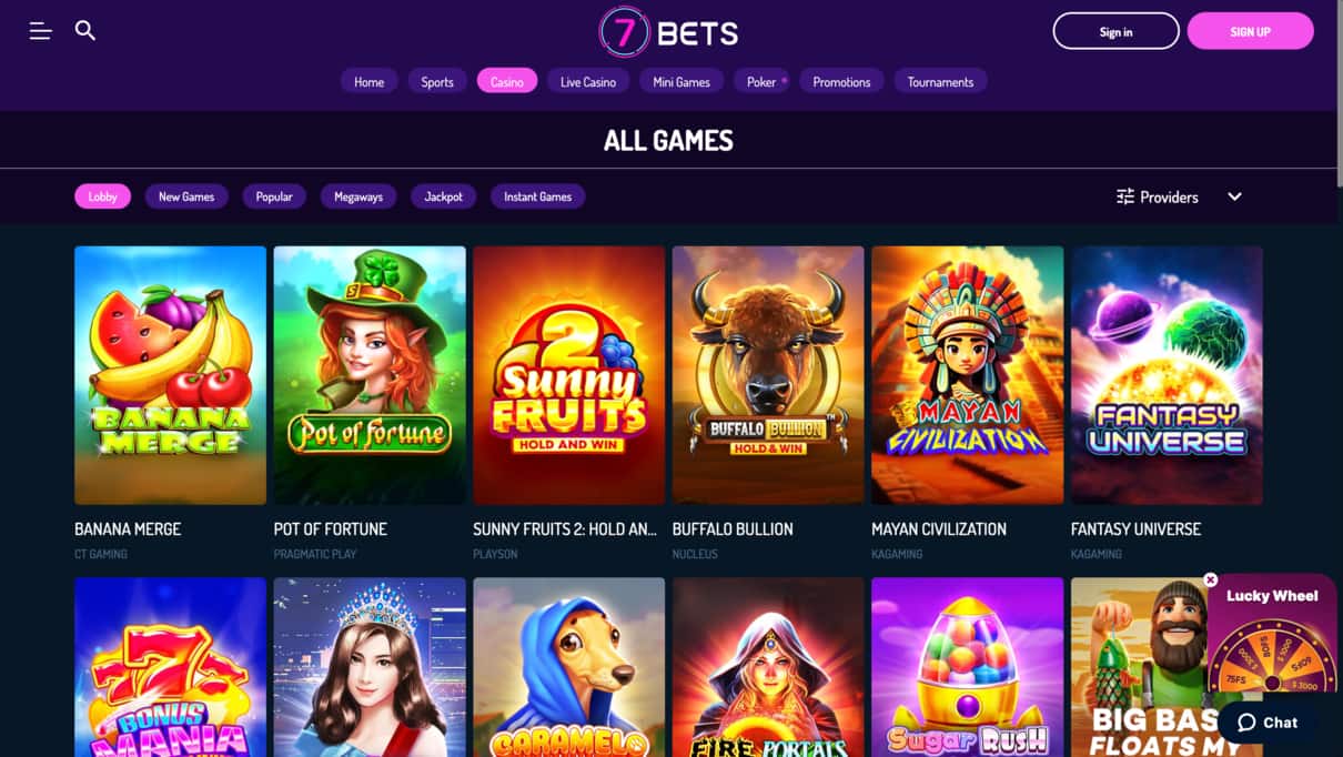 7bets American Online Casino